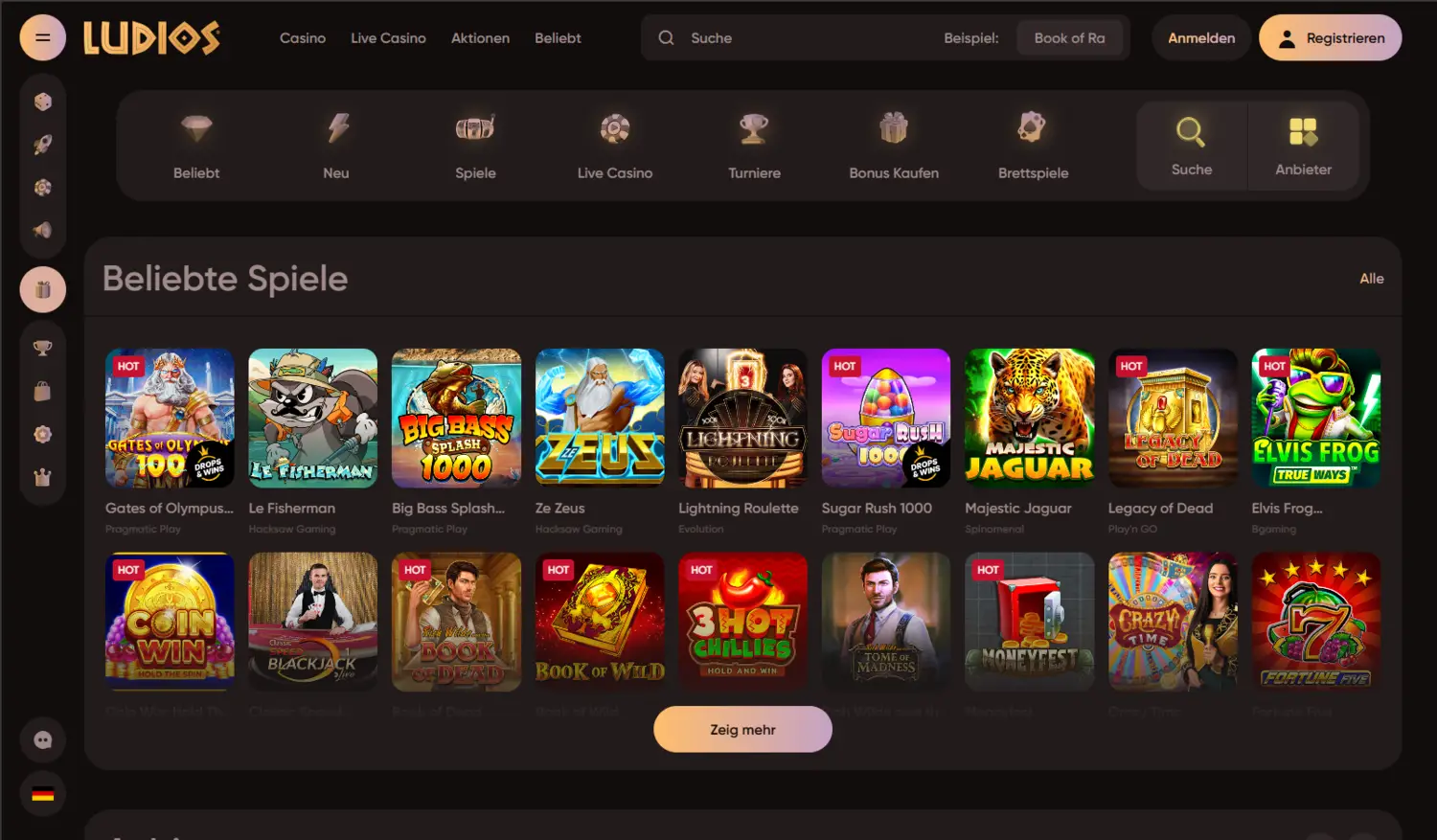 Ludios Casino Startseite